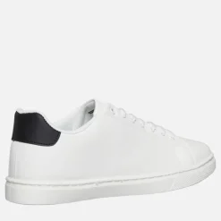 Herre Contrast Heel Tennis Sneakers Hvid