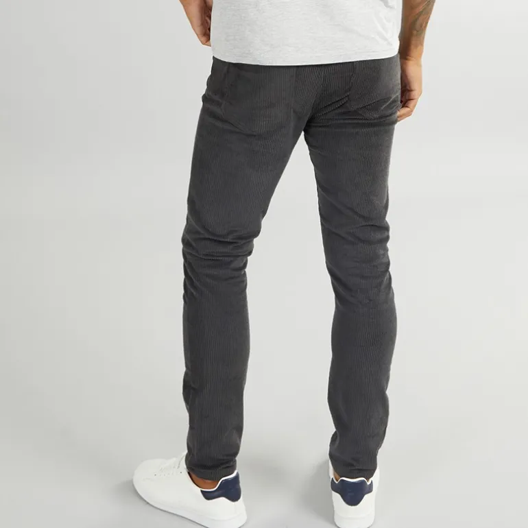 Herre Cordsome Bukser Antracit