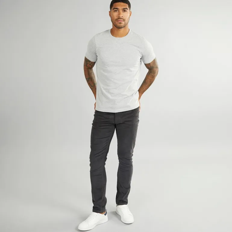 Herre Cordsome Bukser Antracit