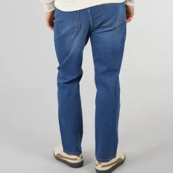 Herre Dalesman Afslappet Pasform Jeans Mellem Vask