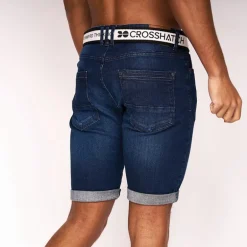 Herre Denim Shorts Mørk Vask