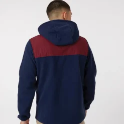 Herre Drago Fleecejakke med hætte Blå