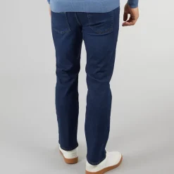 Herre Draker Straight Jeans Mørk Vask