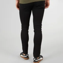 Herre Durtan Slim Fit Jeans Sort Vask