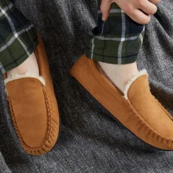 Herre Electra Mokassin-Tøfler Brun