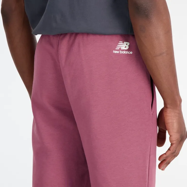 Herre Essentials Varsity Fleece Sweat Pants Vasket Burgundy