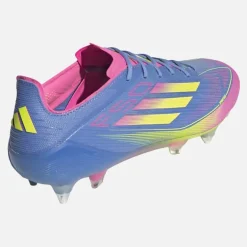 Herre F50 Elite Celestial Victory Pack SG Blød Jord Fodboldstøvler Blue Fusion/​Lucid Lemon/​Lucid Pink