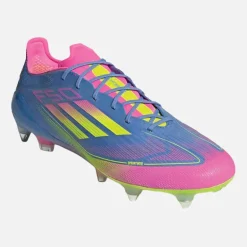 Herre F50 Elite Celestial Victory Pack SG Blød Jord Fodboldstøvler Blue Fusion/​Lucid Lemon/​Lucid Pink
