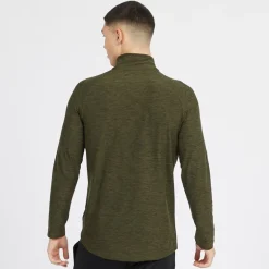 Herre Fasano T-shirts med lange ærmer kakigrøn