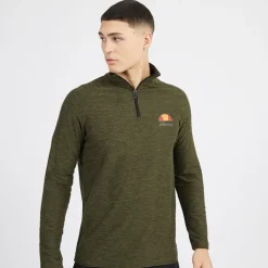 Herre Fasano T-shirts med lange ærmer kakigrøn