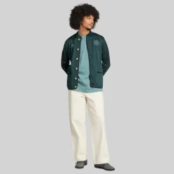 Herre FCB FC Bayern München Autentisk Janker Shadow Green