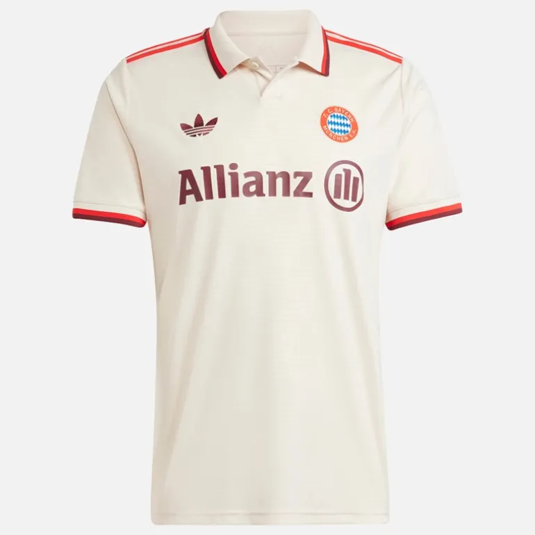 Herre FCB FC Bayern München 24/25 Tredje Trøje Linen