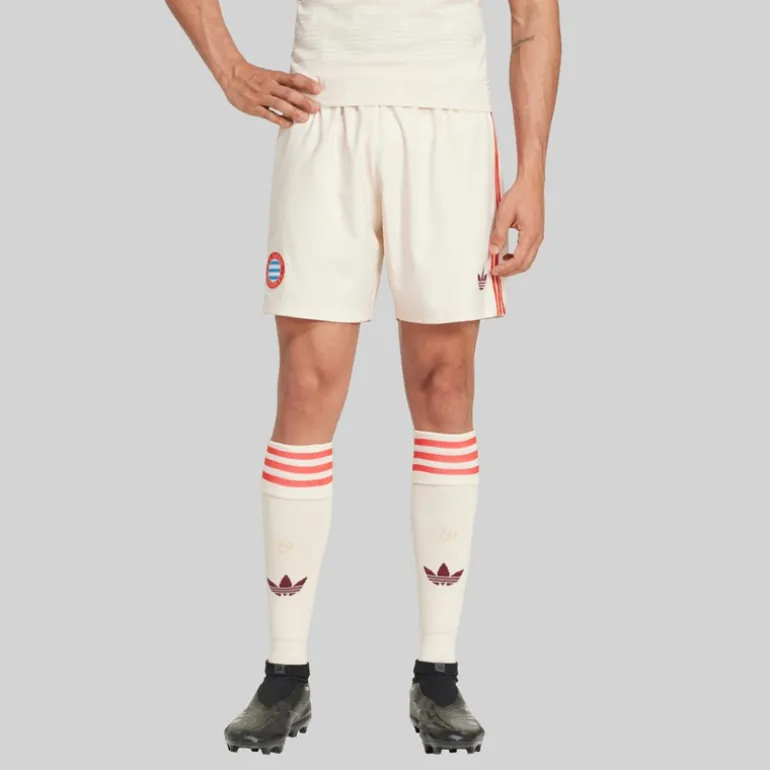 Herre FCB FC Bayern München 24/25 Ægte Tredje Shorts Linen
