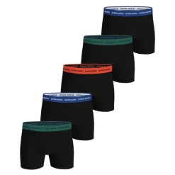 Herre Fem Pak Bomuld Stretch Boxers Multi pak 1