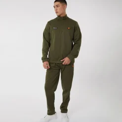 Herre Ferrari Poly Tracksuit Khaki