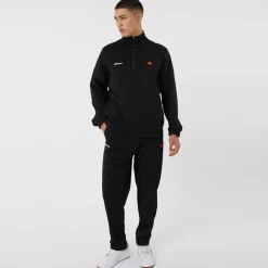 Herre Ferrari Poly Tracksuit Sort