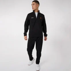 Herre Ferrari Poly Tracksuit Sort