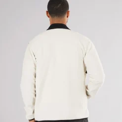 Herre Flame Fuld Zip Fleece Moonbeam