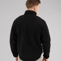 Herre Fleece Jakke Sort