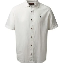 Herre Fort Worth Skjorter med korte ærmer Hvid