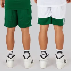 Herre 3G Speed Vendbare Basketball Shorts Dark Green/​Hvid