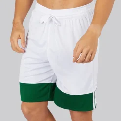 Herre 3G Speed Vendbare Basketball Shorts Dark Green/​Hvid