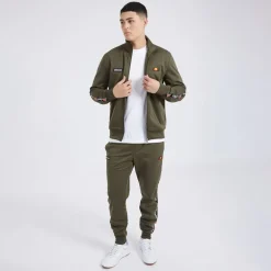 Herre Giraldo Tapede Poly Tracksuit Khaki