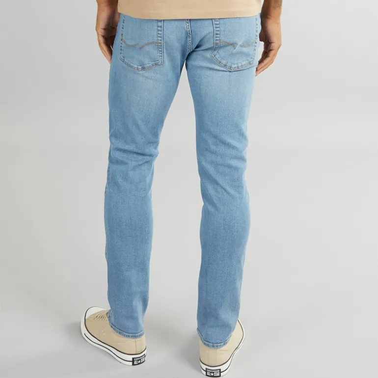 Herre Glenn 334 Slim Fit Jeans Blå Denim