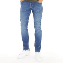 Herre Glenn SQ 327 Slim Fit Jeans Blå