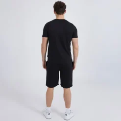 Herre Gowsen T-shirt og Shorts Sæt Sort
