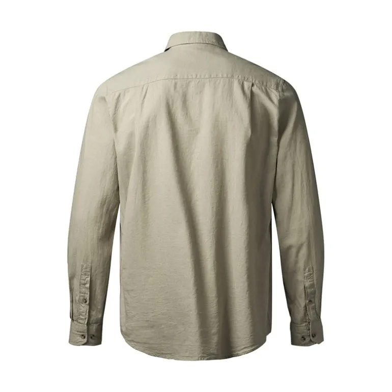 Herre Grand Prairie Langærmet shirts Grå