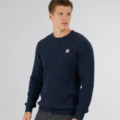 Herre Grant Jumper Mørk Safir