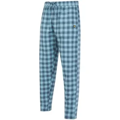 Herre Holden T-shirt og ternede loungesæt Bright White/​Blue Check