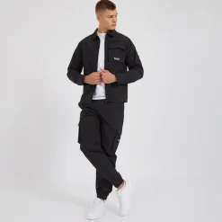 Herre Honum Cargobukser Sort