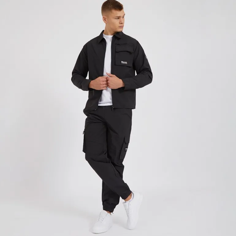 Herre Honum Cargobukser Sort