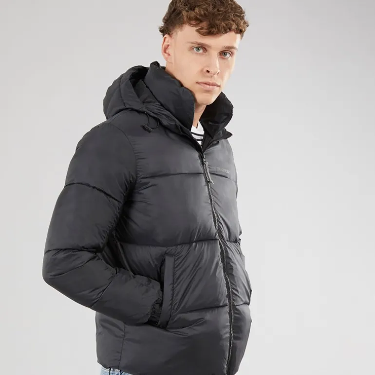 Herre Hættejakke Sort