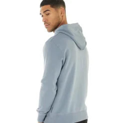 Herre hættetrøje Lyseblå/​Marine