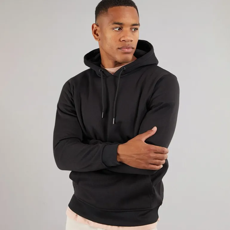 Herre Hugh Hoodie Sort