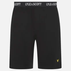 Herre Hugo Langærmet Bluse Og Shorts Lounge Sæt Climbing Ivy/​Sort