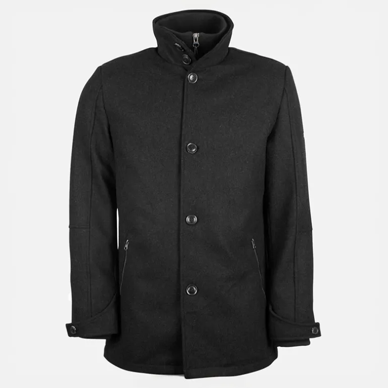 Herre Inbrittany Frakke Sort