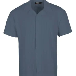 Herre Increpe Skjorter med korte ærmer Flade