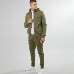 Herre Jarlev Træningsdragt Khaki