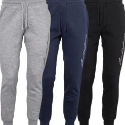 Herre Jax Tre Pak Sweat Pants Tap Shoe/Light Grey Melange/Navy Blazer