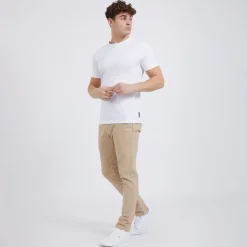 Herre Jimini Chino bukser Stengrå