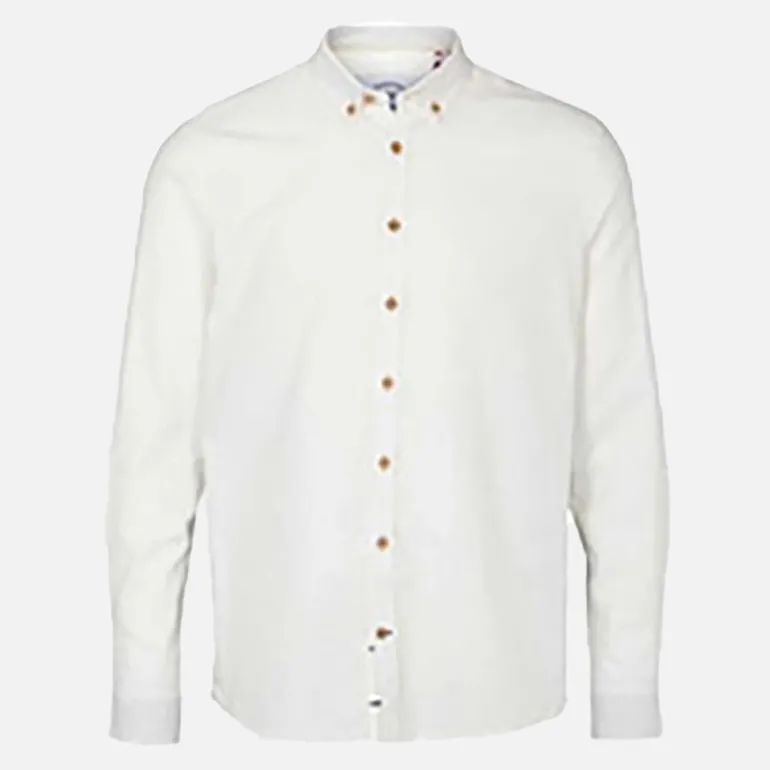 Herre Johan Diego Bomuld Skjorte Snow White