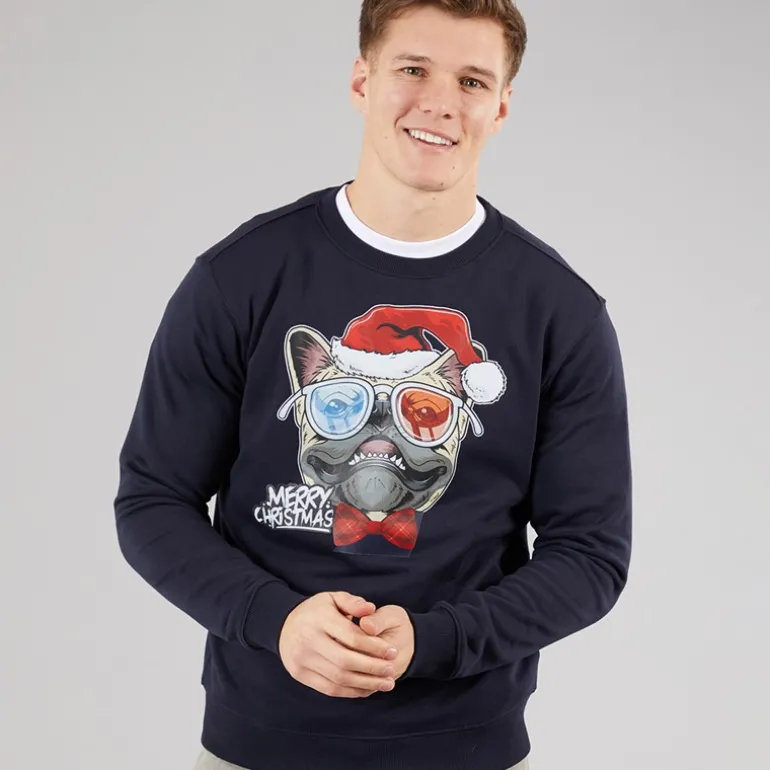 Herre Jule Sweatshirt Dark Navy