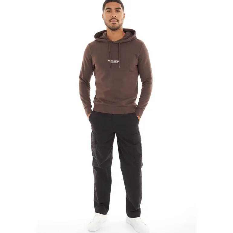 Herre Karl Evans Cargobukser Sort