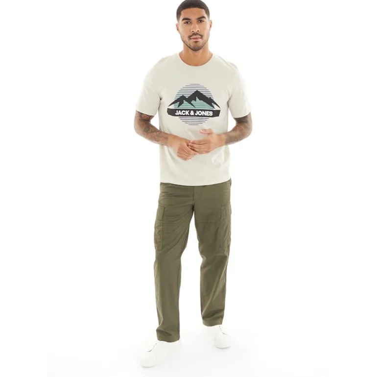 Herre Karl Evans Cargobukser Grøn