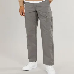 Herre Karl Kurtis Snap Cargobukser Grå