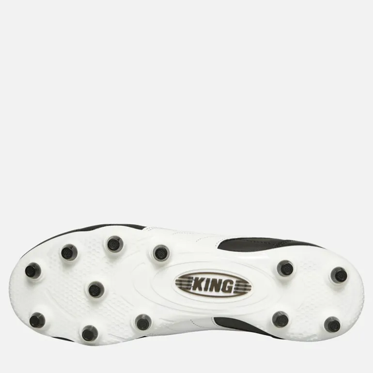 Herre King Top FG / AG Fast / Kunstgræs Fodboldstøvler Sort / Hvid